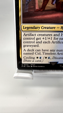 Cid, Timeless Artificer (0412) Final Fantasy Regular, NM, Fast Shipping! - Image 9