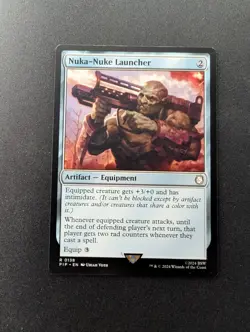 NUKA-NUKE LAUNCHER #138 MTG Fallout - Image 1