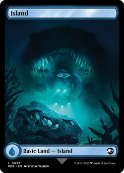 Island - 0022 - Universes Beyond: Jurassic World Collection (REX) - MTG - NM - Image 1