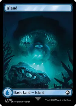 Island - 0022 - Universes Beyond: Jurassic World Collection (REX) - MTG - NM - Image 2