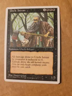 MTG Uncle Istvan 4th Fourth Edition Magic the Gathering Played BULK DISCOUNT - Image 2