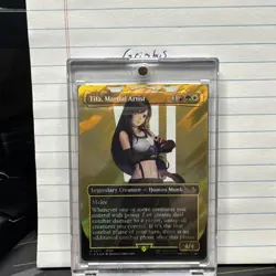 Tifa, Martial Artist (Borderless) (Surge Foil) Final Fantasy - MINOR DAMAGE - Image 10