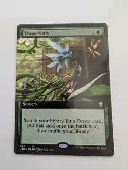 Three Visits (Extended Art) Commander Legends Regular - Image 3