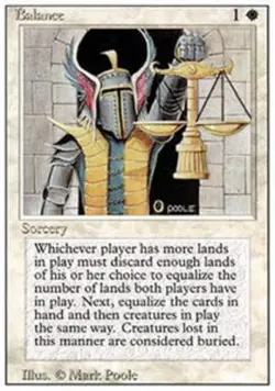 MTG - Balance - 3rd Edition (Revised) - NM, English Magic FLAT RATE SHIP - Image 1