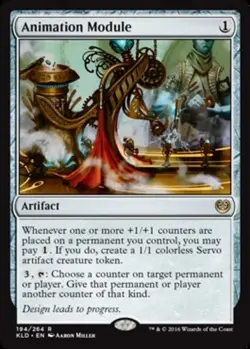 1 x Animation Module - Kaladesh - Moderate Play - MTG - Image 2