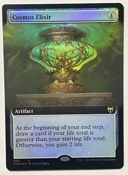 Cosmos Elixir (Extended Art) Kaldheim Foil mtg 2021 - Image 1