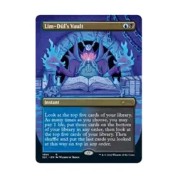 WOTC Secret Lair: 30th Anniversary Countdown   Lim-Dul's Vault (Borderless) NM - Image 1