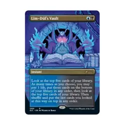 WOTC Secret Lair: 30th Anniversary Countdown   Lim-Dul's Vault (Borderless) NM - Image 2