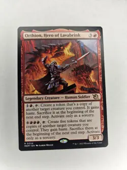 Orthion, Hero of Lavabrink March of the Machine Regular - Image 3