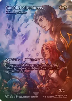 Vana'diel Adventurers - FCA #30 | FOIL | NM | MTG | BORDERLESS | FULL ART - Image 1