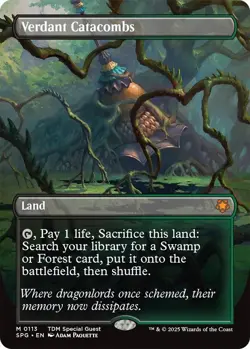 Magic The Gathering: Verdant Catacombs (Borderless), Special Guests (SPG) - Image 2