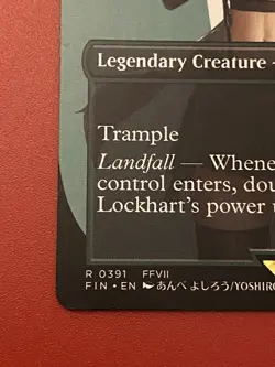 Magic The Gathering final fantasy Tifa lockhart Full Art Rare Non Foil 391 - Image 13