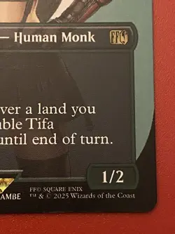 Magic The Gathering final fantasy Tifa lockhart Full Art Rare Non Foil 391 - Image 4