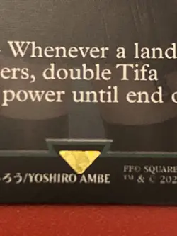 Magic The Gathering final fantasy Tifa lockhart Full Art Rare Non Foil 391 - Image 6