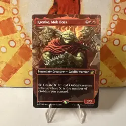 Krenko, Mob Boss - Extended Art RVR NM MTG - Image 1