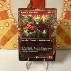 Krenko, Mob Boss - Extended Art RVR NM MTG - Image 2