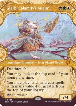 Glarb, Calamity's Augur (Showcase) - Bloomburrow (BLB) - Image 2