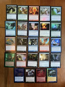 MTG Lot of 24 Retro Frame And Old Frame Foil Cards - Image 1