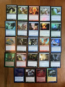 MTG Lot of 24 Retro Frame And Old Frame Foil Cards - Image 6