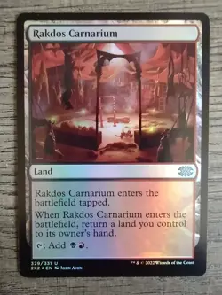 MTG ~ FOIL Rakdos Carnarium ~ Double Masters 2022 2X2 (#329) ~ English ~ NM - Image 1
