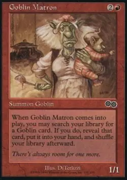 Goblin Matron - Urza's Saga #191/335 MTG Magic The Gathering - Image 1