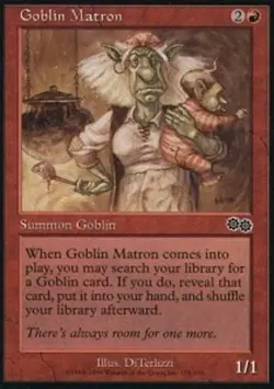 Goblin Matron - Urza's Saga #191/335 MTG Magic The Gathering - Image 2