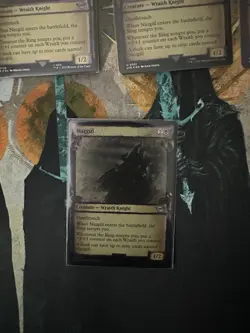All 9 Unique Foil Nazgûl NM Condition - Image 2