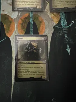 All 9 Unique Foil Nazgûl NM Condition - Image 4