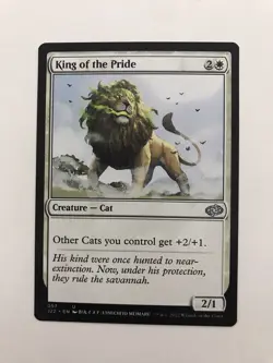 King of the Pride Anime MTG Magic the Gathering Card NM Near Mint J22 - Image 2