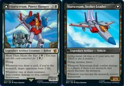 Starscream, Power Hungry // Starscream, Seeker Leader x1 Magic the Gathering 1x - Image 1
