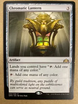 MTG 1x Chromatic Lantern # 233 Guilds of Ravnica Magic the Gathering Card x1 NM - Image 1