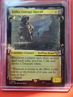Lotho, Corrupt Shirriff (Showcase Scroll)LOTR: Tales of Middle-Earth Regular - Image 1