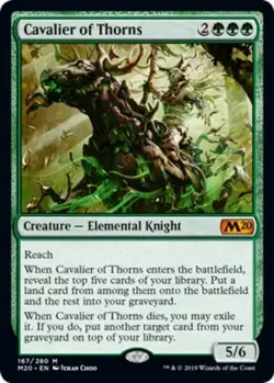 1x Cavalier of Thorns Light Play MTG Magic - Kid Icarus - - Image 2