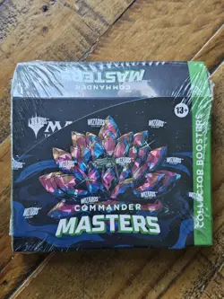 Magic The Gathering MTG Commander Masters Collector Booster Card Box - Image 1