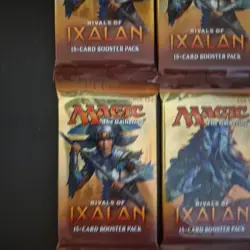 Magic the Gathering Rivals of Ixalan Booster Pack Lot of 4 - Image 3