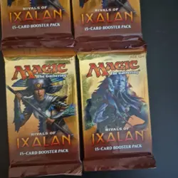 Magic the Gathering Rivals of Ixalan Booster Pack Lot of 4 - Image 5