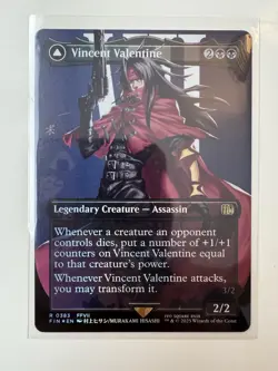 Magic Final Fantasy - Vincent Valentine (Borderless Foil) R 0383 - Image 3