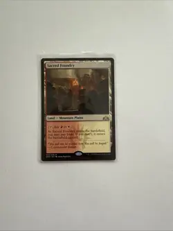 Sacred Foundry MTG Guilds Of Ravnica Regular Rare Card - Image 2