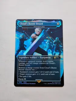 Cloud's Buster Sword - Umezawa's Jitte (Rainbow Foil) Secret Lair Drop Foil - Image 1