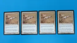 4x  PATROL HOUND   PLAYSET ODYSSEY MTG MAGIC THE GATHERING NM / UNPLAYED - Image 3