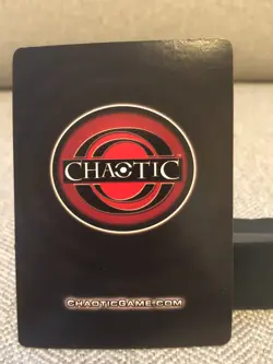 CHAOTIC SUPER RARE BLUGON WINTER WARRIOR MAX ENERGY CARD - Image 2