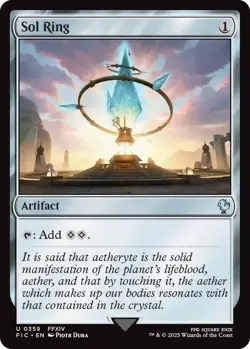 MTG Sol Ring 359 Final Fantasy Commander - Image 1