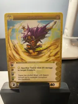 Chaotic Rare Tiaane 1st Edition Copper Letters Card - Image 1