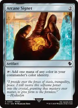 MTG Arcane Signet 335 Final Fantasy Commander - Image 2