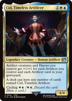MTG Cid, Timeless Artificer 414 Final Fantasy - Image 1
