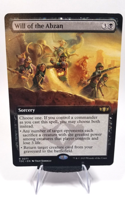 Will of the Abzan (Extended Art) Non-Foil x1 #71 *In Hand - Ships Soon* - Image 3