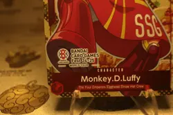 One Piece TCG Monkey D. Luffy P-080 Bandai Card Game Fest 24-25 Promo ENG-NM - Image 9
