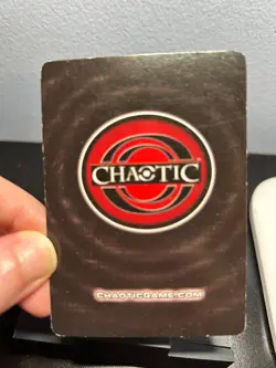 CHAOTIC RIPPLE FOIL AQUA SHIELD CARD - Image 2