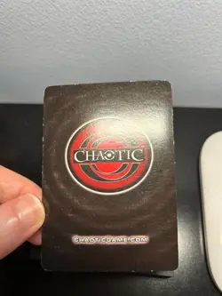 CHAOTIC RIPPLE FOIL AQUA SHIELD CARD - Image 3