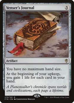 MTG C16 NM Venser's Journal - Image 1